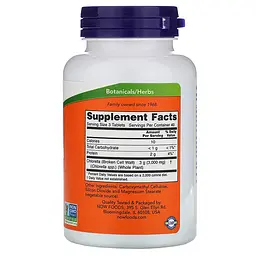 Натуральна добавка NOW Chlorella 1000 mg, 120 таблеток - мініатюра 2