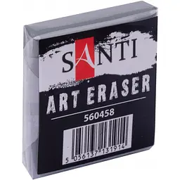 Ластик клячка Santi классический 35х35х10 мм (560458)
