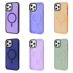 Чохол WAVE Matte Insane Case with Magnetic Ring iPhone 12 Pro Max в асортименті