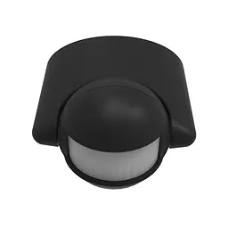 Датчик руху Euroelectric настінний 180° 12 м чорний (ST-09(black)) - мініатюра 2