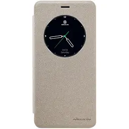 Чохол-книжка Nillkin Sparkle case Meizu M3e Gold - мініатюра 3