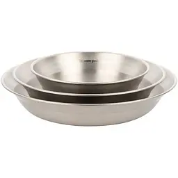 Набір посуду Snow Peak TW-021K Renewed Tableware Set Single Stainless steel