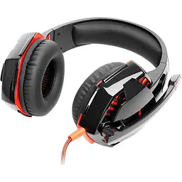 Ігрові навушники REAL-EL GDX-8100 Black/Red (EL124100055) [112568] - мініатюра 5