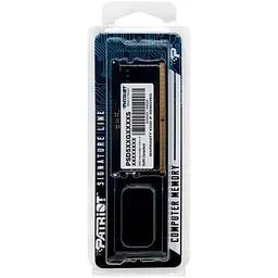 Модуль пам'яті для ноутбука SoDIMM DDR5 8GB 4800 MHz Patriot (PSD58G480041S) - мініатюра 3