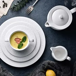 Піала МВМ My Home Промінь з ручками 400 мл біла (KP-120 WHITE) - мініатюра 11