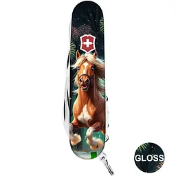 Складаний ніж Victorinox CLIMBER ZODIAC Кінь-переможець 1.3703.3.Z5300pk - мініатюра 4