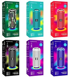 Портативна акустика Borofone Bluetooth BR15 Smart sports BT синя - мініатюра 3