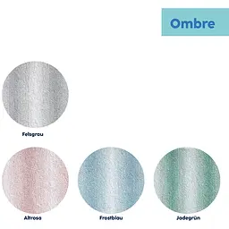 Килимок для ванної Kela Ombre 120x70x3.7 см морозно-блакитний (23571) - мініатюра 7