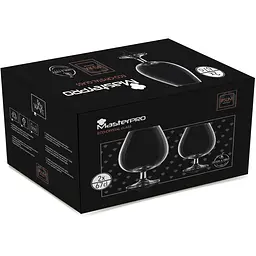 Набір келихів MasterPro Barware oenology для коньяку 670 мл 2 шт. (BGEU-2883) - мініатюра 3