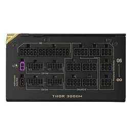 Блок живлення Asus ROG Thor 3000W Titanium III Edition 20 (ROG Equalizer) (90YE00VA-B0NA00) - мініатюра 4