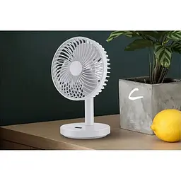 Портативний вентилятор Jile Desktop small fan 01 White (1146682) [167315] - мініатюра 3