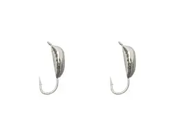 Мормишка FISHING ROI вольфрам Банан ризький з вушком 3мм 0,56г silver