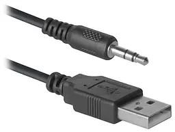 Акустика Defender 2.0 SPK 240 USB 6W чорний (65224) (6396189) - мініатюра 4