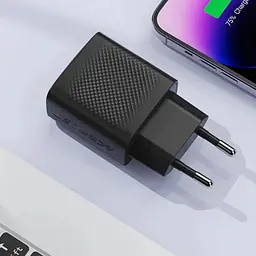 МЗП Acefast A104 GaN PD25W (1USB-C) Black - мініатюра 6