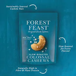 Кеш'ю Forest Feast смажений з морською сіллю 120 г - мініатюра 3
