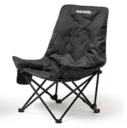 Складаний стілець Naturehike CNK2450JJ020 (до 120кг) Чорний