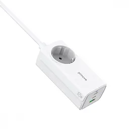 Мережевий фільтр Proove Power Strip PD-02 65W (2 Type-C + 1USB) white (PSP165210001) - мініатюра 4