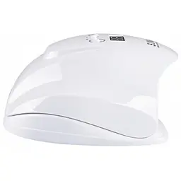 Лед уф лампа для нарощування нігтів та сушіння гель лаку біла LED UV SUN X 54вт - мініатюра 4