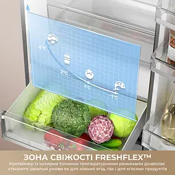 Холодильник DREAME MegaPro 201cm D class-inox - миниатюра 2