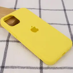 Чохол Silicone Case для iPhone 15 Yellow AA [92841] - мініатюра 3