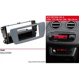 Перехідна рамка Seat Ibiza ACV 281328-06-3 - мініатюра 4
