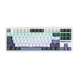 Бездротова механічна клавіатура AULA F87 Pro , Білий - мініатюра 3