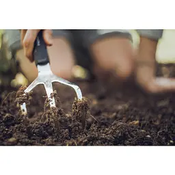 Розрихлювач ручний Fiskars Xact™ 9,2 см, три зуба (1027047) - мініатюра 2