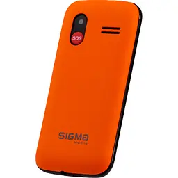 Мобільний телефон (бабушкофон) Sigma mobile Comfort 50 HIT Orange - мініатюра 3