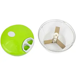 Подрібнювач механічний Easy Spin Cutter блендер Green (do026) - мініатюра 2