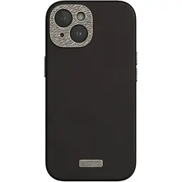 Чохол-накладка Moshi Napa Slim Hardshell Case Midnight Black для iPhone 15 (99MO231101) - мініатюра 2