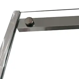 Душова кабіна без піддону Koer SR SC03-100x100x200-TR-01 прозоре скло Easy Clean 6 мм, хром KR5357, Універсальна, прозорий, хром - мініатюра 3
