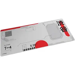 Ігрова поверхня Trust GXT 759 XXL (900x400x3мм) White Red (25717_TRUST) - мініатюра 3