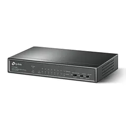 Комутатор TP-LINK TL-SF1009P, Black, 9-портовий, 10/100 Мбит/с, 8xPoE +, IEEE 802.3af/at - мініатюра 2