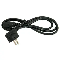 Кабель живлення CEE 7/7-C13 1.2 м, 10A 250V для комп'ютера, монітора, УПС - мініатюра 3