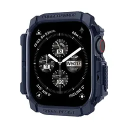 Чохол Spigen Rugged Armor для Apple Watch 10 42mm Navy Blue (ACS08586) - мініатюра 2