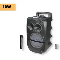 Портативна колонка бумбокс XPRO ZQS1778 валіза 30Вт USB SD FM радіо Bluetooth 1 мікрофон ДУ (MER-15648) - мініатюра 2