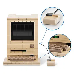 Конструктор у капсулі Комп'ютер Макінтош Max 83185AGQ8 серії Retro S1 - мініатюра 2