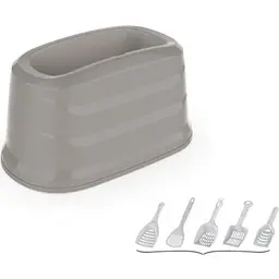 Тримач для лопатки Georplast універсальний 21.5x12x13 см сірий - мініатюра 2