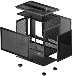 Корпус Deepcool CH160 Black (R-CH160-BKNGI0-G-1) Без БП - мініатюра 10