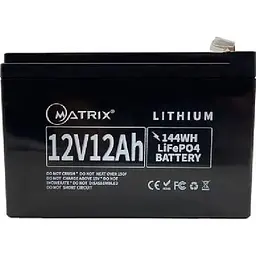 Аккумуляторная батарея для ИБП Matrix 12.8 V / 12 А*ч (MLR 1212)