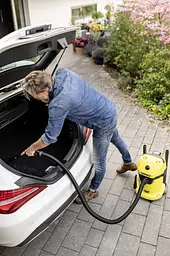 Пилосос Karcher WD 3-18 господарьский, акумуляторний, 17л, 18В, без АКБ и ЗП - мініатюра 10