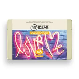 Набір олівців кольорових 99IDEAS "Color Expert" 48 кольорів, Basic Set 1, металева коробка, 99CE-48BAS1