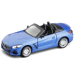 Колекційна металева модель автомобіля Автопром BMW Z4 M40i з інерцією, світлом та звуком 1:30 - мініатюра 4
