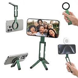 Тримач телефона Ulanzi MA60 Foldable Magnetic Phone Tripod (зелений)