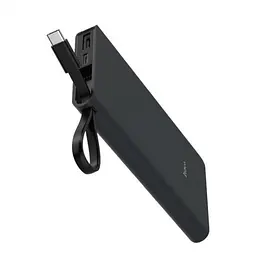 Портативна батарея Power Bank Hoco з вбудованим кабелем Hoco J25B New Power (10000mAh) Black - мініатюра 2