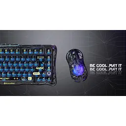Миша GravaStar Mercury M2, BT/WL/USB-A, RGB, чорно-прозорий - мініатюра 5
