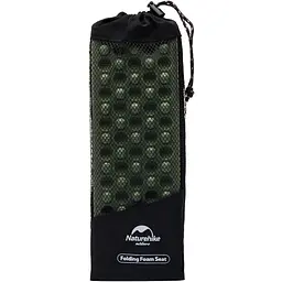 Сидушка Naturehike NH20PJ025 складна XPE з чохлом 15 мм темно-зелена - мініатюра 3