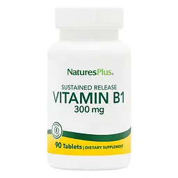 Вітаміни та мінерали NaturesPlus Vitamin B1 300 mg 90 таблеток