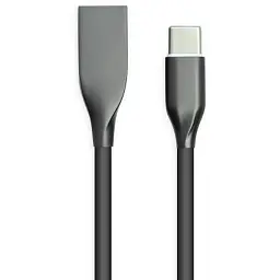 Дата кабель USB 2.0 AM to USB-C 1.0m black PowerPlant (CA911240)