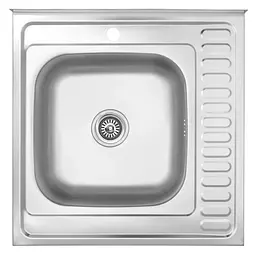 Кухонна мийка Kroner KRP Dekor - 6060L (0,6 мм) (CV022812)